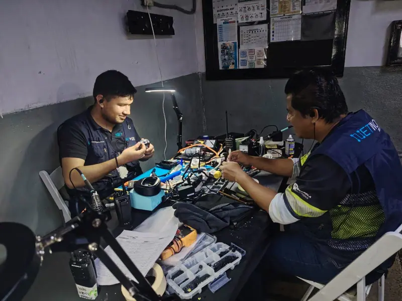 Reparación de radios Motorola en la propiedad